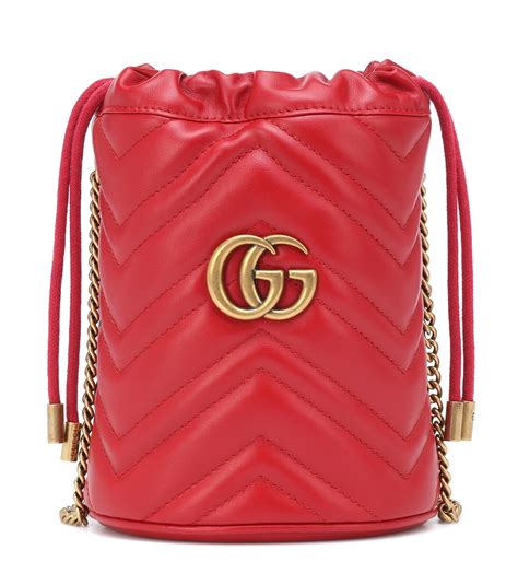 gucci gg marmont mini bucket